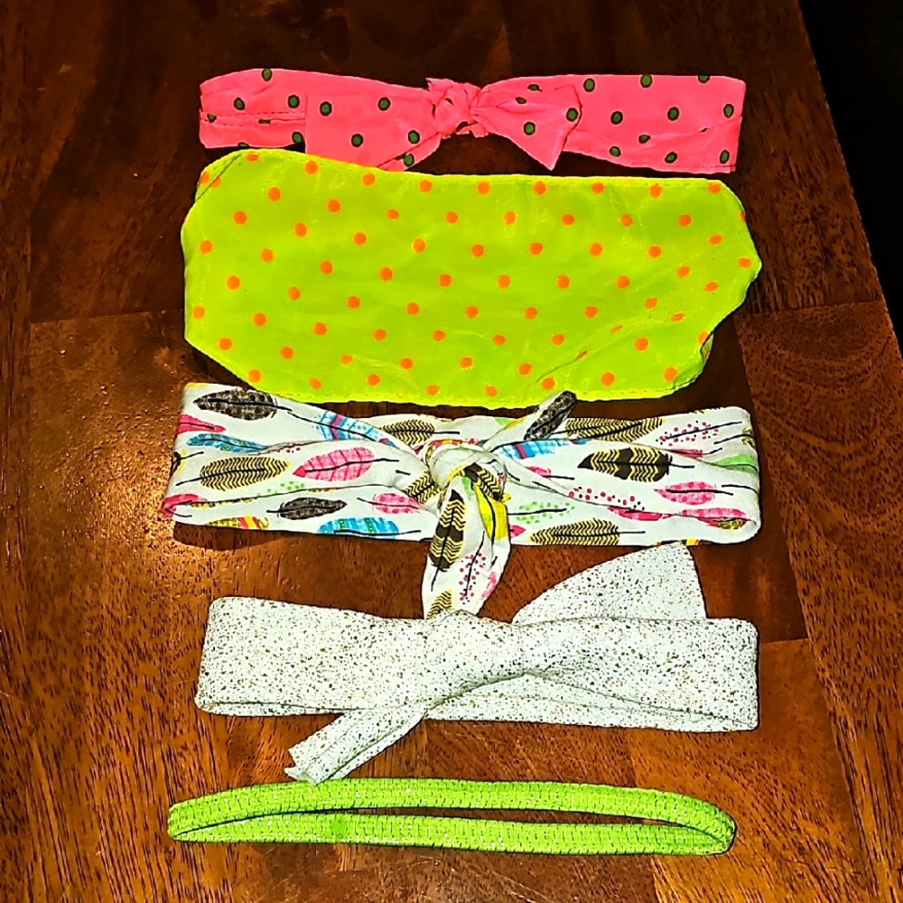 Girls youth LOT of headbands!!